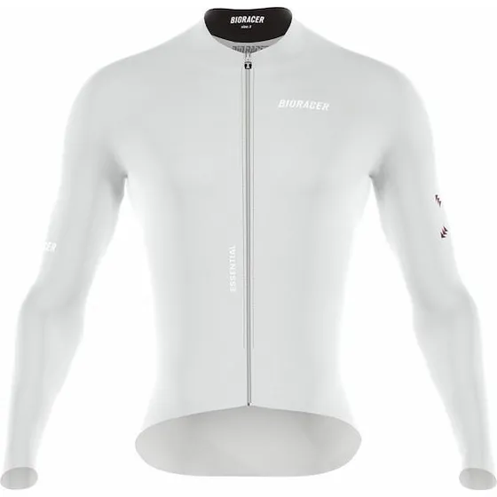 Bioracer Epic LS Cykeltrøje Lange Ærmer Cool Grey Herre