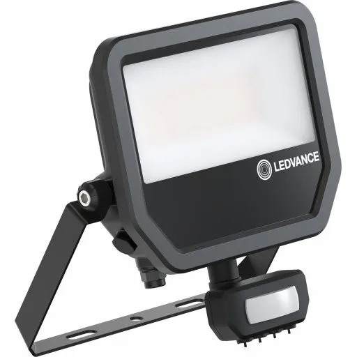 Ledvance Projektør med Sensor, Sort, 41W, 4000K