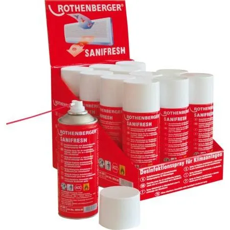 Sanifresh Rensespray, mintduft, til varmepumper