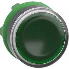 Kiptryk Grøn Planf. ZB5AH033 – Harmony Style 5, Sort Kunststof, Ø22 mm