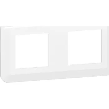 LeGrand Mosaic Ramme Horisontal 2x2M Hvid