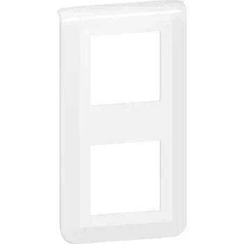 LeGrand Mosaic Ramme Vertikal 2x2M Hvid