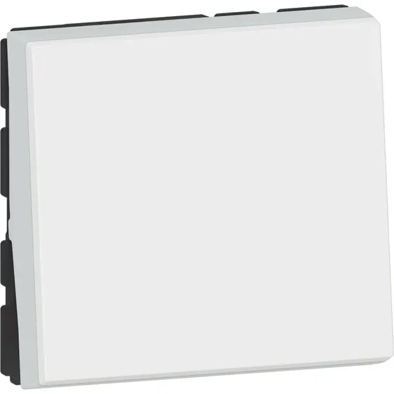Legrand Mosaic Fjedertryk 1P 6A 2M Hvid
