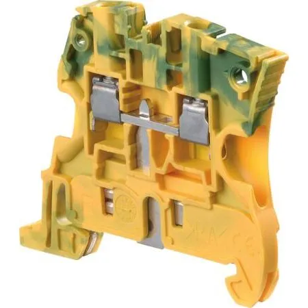 JORDKLEMME ZS4-PE 4 mm² gul/grøn