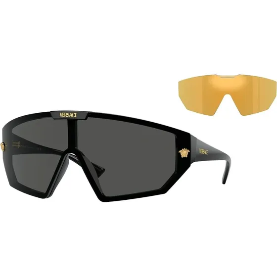 Versace 0VE4461 GB1/87 unisex solbriller (sort)