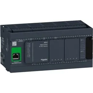 Schneider Electric Modicon M241 PLC, ETH, DI24, DO16 PNP, 24V