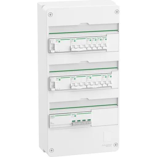 Schneider Resi9 3R R9HPDK32063 færdigmonteret gruppetavle