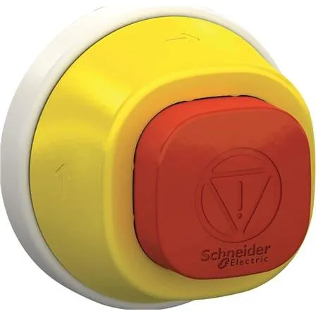 NØDSTOPHOVED FIRKANTET U/LED XB4/XB5