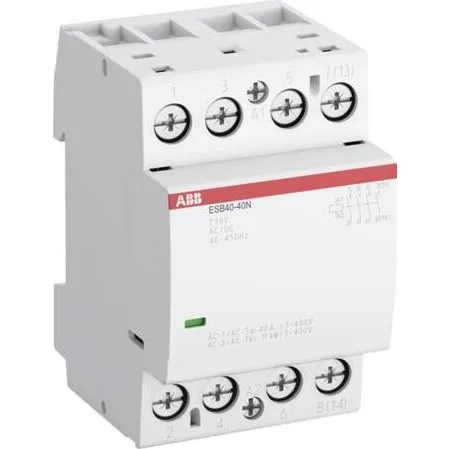 Esb40-40N-06 Installationskontaktor, 40A, DIN-skinne