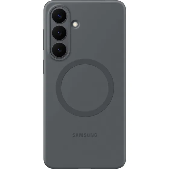 Samsung Galaxy S26+ Magnetisk Silikone Cover, Sort