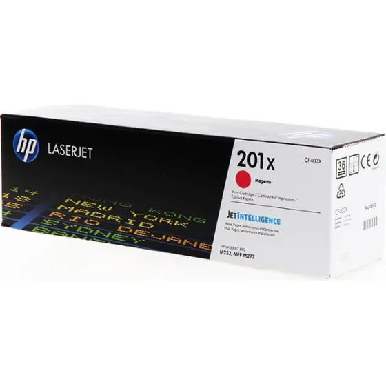 HP 201X Magenta Toner CF403X, 2300 sider