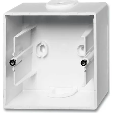 ABB B55 Underlag, 1 Modul, Mat Hvid