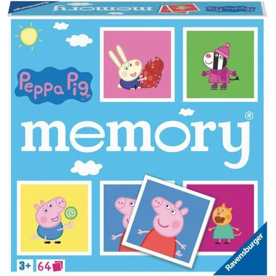 Ravensburger Peppa Pig Memory - Vendespil for børn fra 3 år