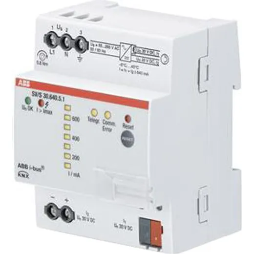 ABB SV/S30.640.5.1 KNX Strømforsyning 640mA med LED-diagnostik