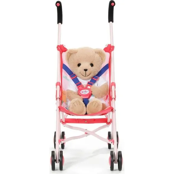 Baby Born Stroller med Bag Pink