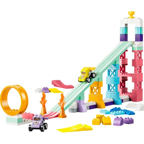 LEGO DUPLO 10478 3-i-1 Kreative ramper med køretøjer