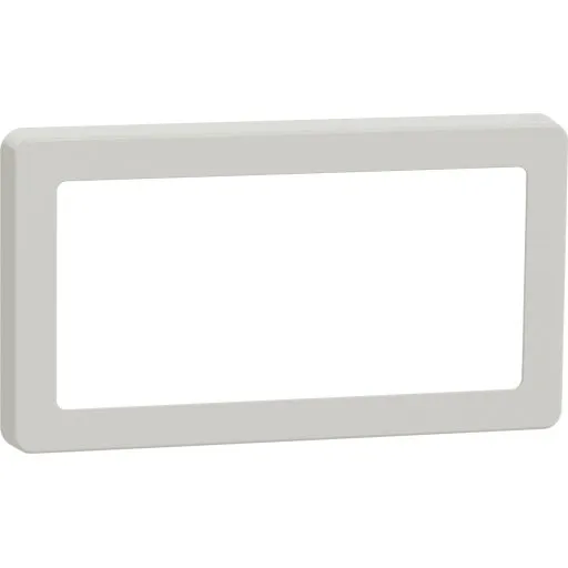 LK Fuga Base 63 2-modul lysegrå ramme