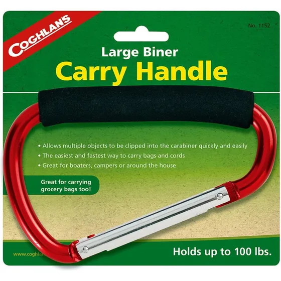 Coghlans stor karabiner med polstret greb 7,5 cm