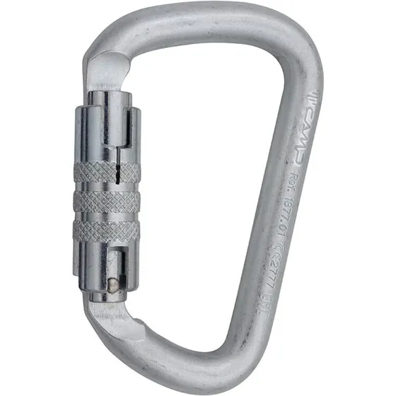 CAMP Steel D Pro 2Lock karabin (stål)