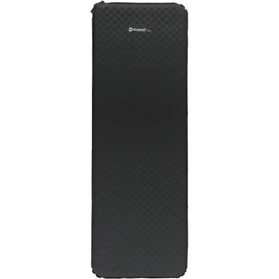 Outwell Sleepin Single 5,0 cm - Selvoppusteligt Liggeunderlag, Sort