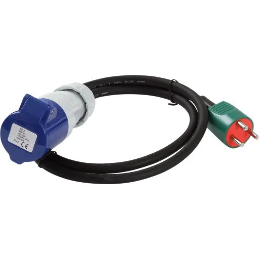 Heatcom CEE adapter 120 cm, 3G1,5mm²