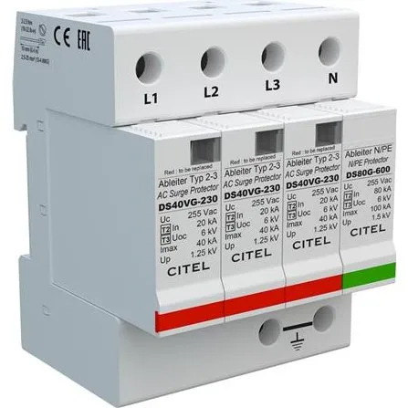 TransientB DS44VG 3P+N Type 2+3, 125A