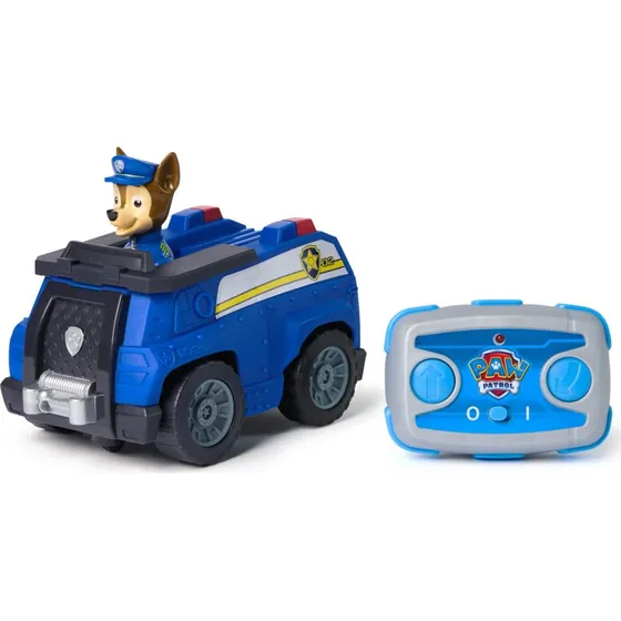 Paw Patrol fjernstyret Chase 1:24, blå