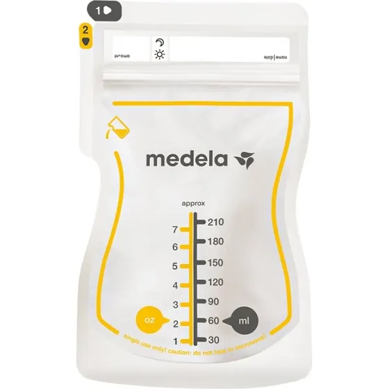 Medela Easy Pour Opbevaringsposer 210 ml - 100 stk