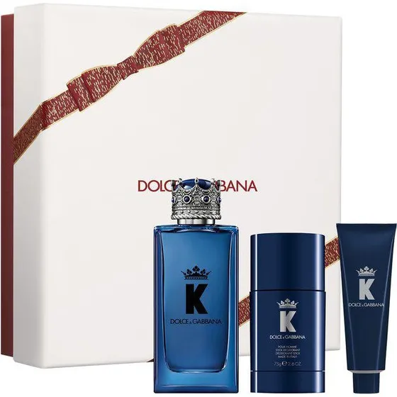 Dolce & Gabbana K EdP 100 ml + Deo Stick 75 ml + Shower Gel 50 ml Gaveæske
