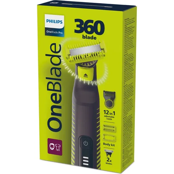 Philips OneBlade Pro Face & Body 360 QP6507/23