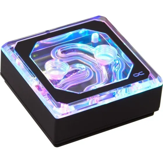 Alphacool Eisblock XPX Aurora Edge CPU-vandblok, sort
