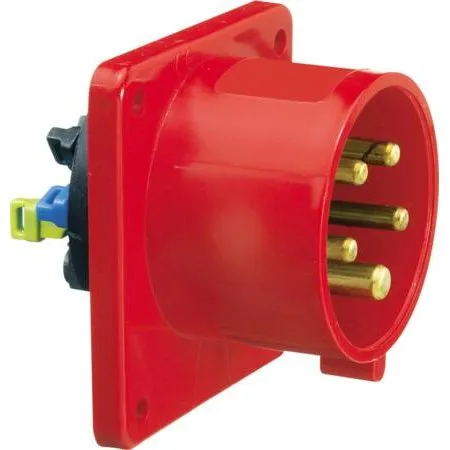 CEE H6/400/16/5/44 Indtag Indbygning Rød, IP44, Quick Connect®