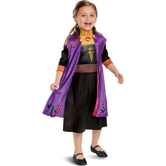 Disney Frozen 2 Klassisk Anna Kjole M 7-8 år