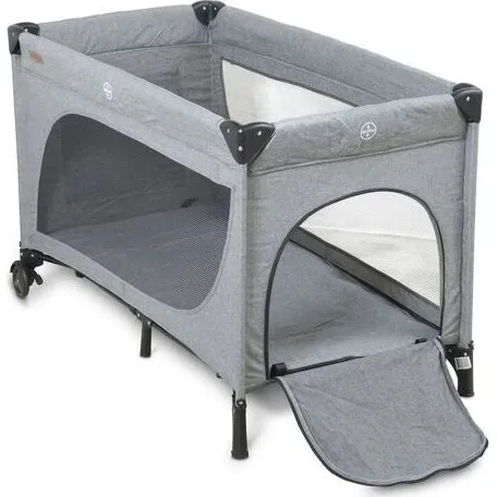 BabyTrold Weekendseng Grå Denim