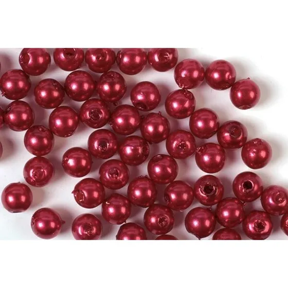 Voksperler Rød 3mm 500g
