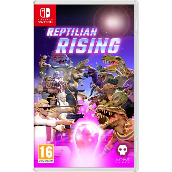 Reptilian Rising - Nintendo Switch - Taktisk RPG med retro-æstetik