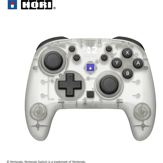 Hori Wireless PAD Turbo (Frost) til Nintendo Switch 2