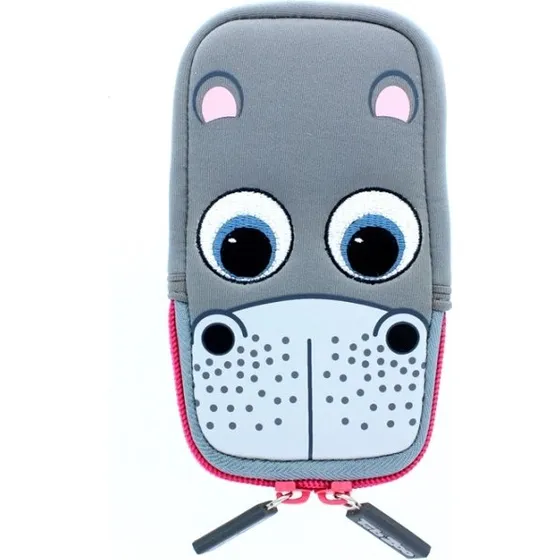 TabZoo Mobiltaske Universal Flodhest Grå