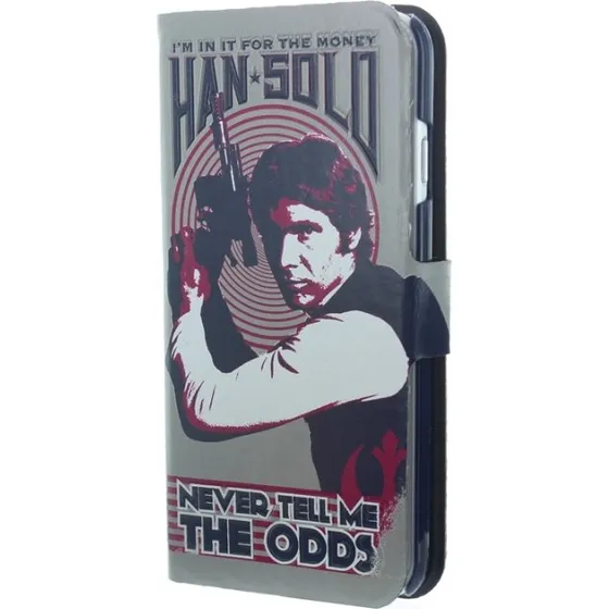 Star Wars Han Solo PU Læder Wallet til iPhone 6/6S