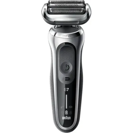 Braun Series 7 71-S7200cc elektrisk barbermaskine, sort/sølv