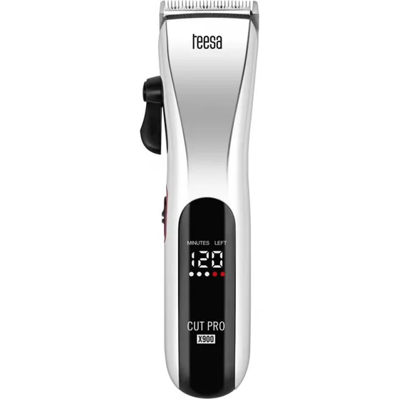 Teesa Cut Pro X900 Hårklipper – LED-display, 4 kamme (3–12 mm)
