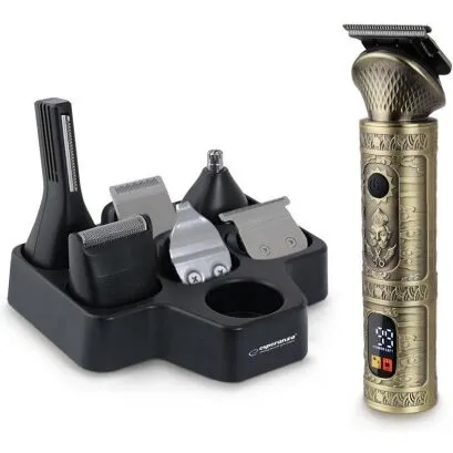 Esperanza EBC006 7-i-1 trådløs hårtrimmer, guld