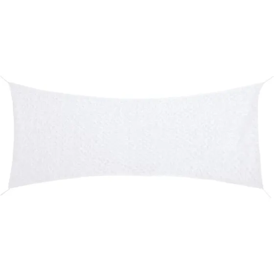 vidaXL Camouflagenet 312x140 cm med opbevaringspose hvid