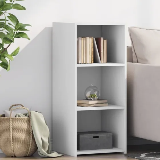 vidaXL Reol 40x41x93 cm i konstrueret træ, hvid