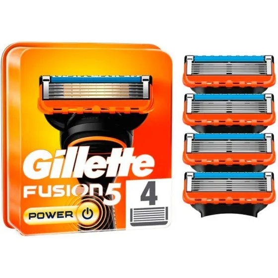 Gillette Fusion5 Power - 4 udskiftningsblade