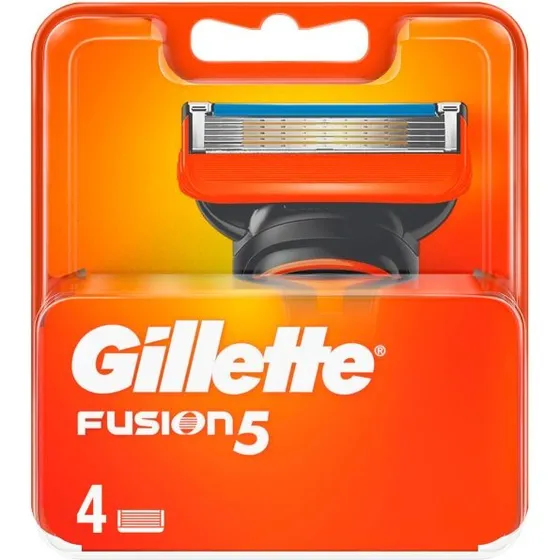 Gillette Fusion5 barberblade 4 stk