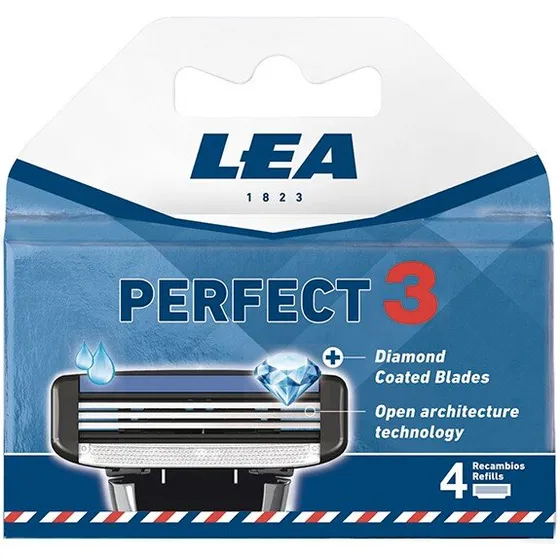 LEA Perfect 3 4-pak barberblade (3 klinger)