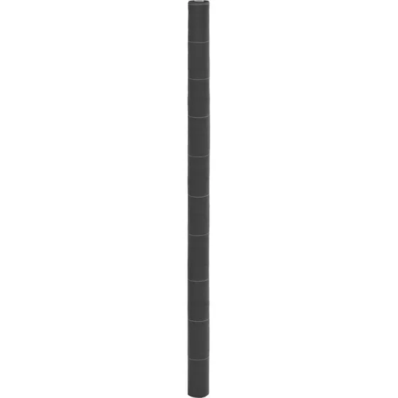 vidaXL ukrudtsdug 2x50 m sort PP 150 g/m²