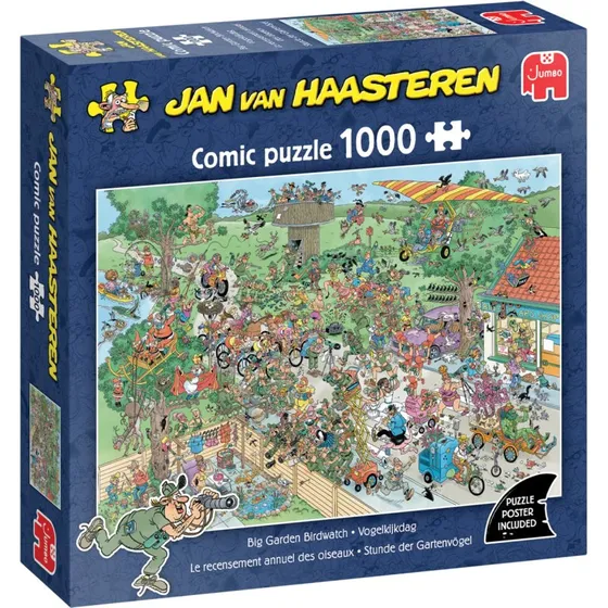 Jan van Haasteren Big Garden Birdwatch 1000 brikker