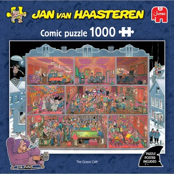 Jan van Haasteren The Grand Cafe 1000 Brikker Puslespil